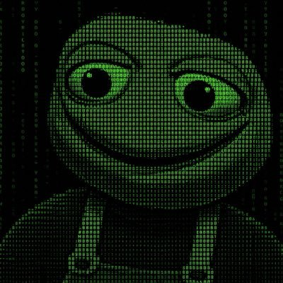 A red-eyed tree frog, the sling ai mascot